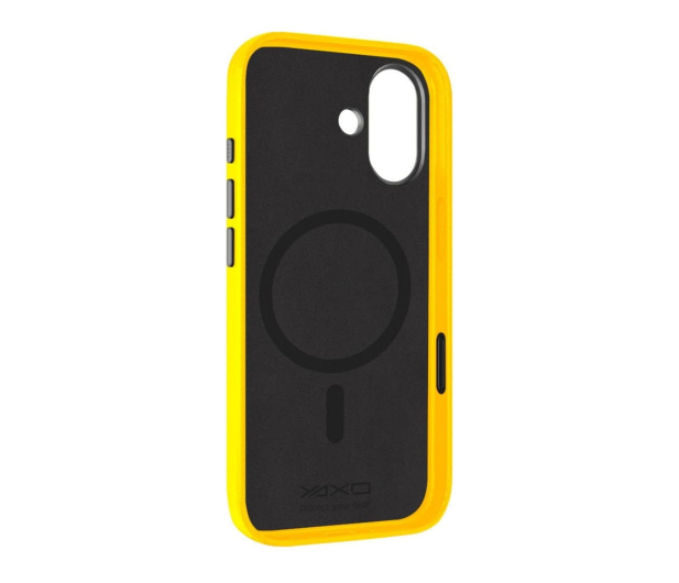 YAXO Leather Gear Slim Case MagSafe iPhone 17 Honey Yellow - 1455894 - zdjęcie 3